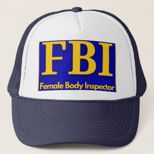 FBI - T - Shirt der Chefreinspektorin Truckerkappe