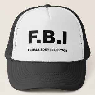 FBI voll Truckerkappe