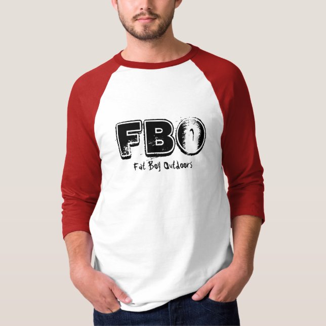 FBO, fetter Junge draußen T-Shirt (Vorderseite)