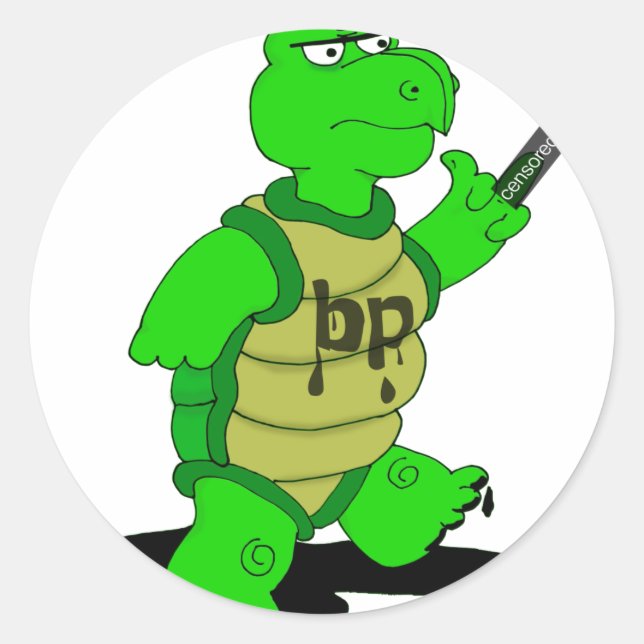 FBP-Aufkleber Runder Aufkleber (Vorderseite)