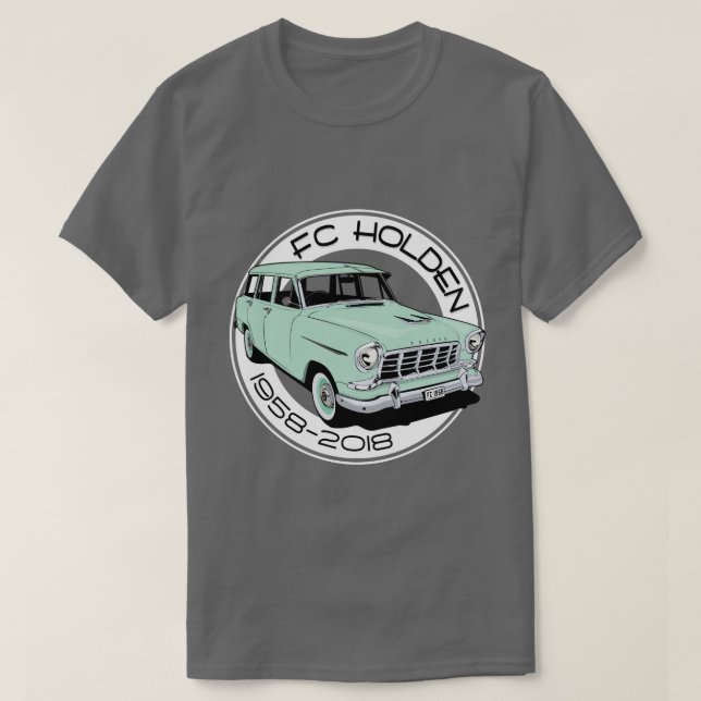 FC Holden Standardlastwagen - Eis-Grün T-Shirt (Design vorne)