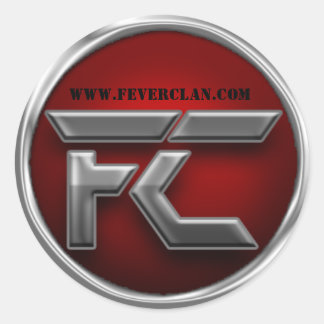 FC-Sticker Runder Aufkleber