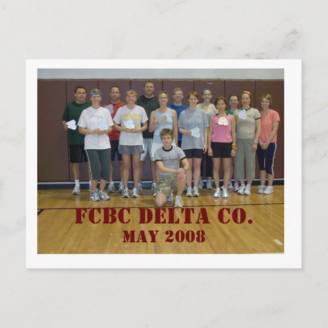FCBC DELTA CO., Mai 2008 Postkarte (Vorderseite)