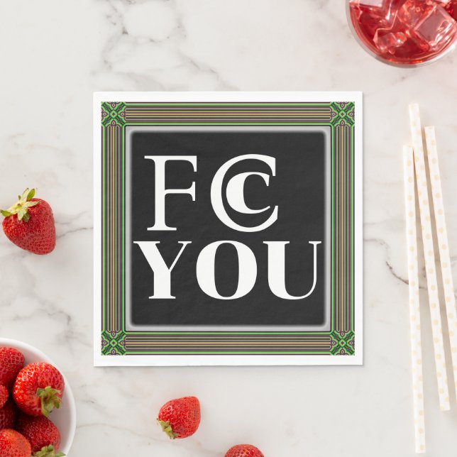 FCC Sie Papier Serviette (Beispiel)
