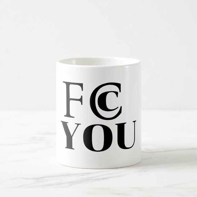 FCC YOU Kaffeetasse (Mittel)