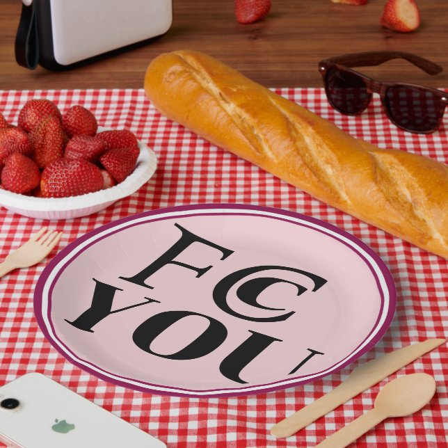 FCC YOU Pappteller (Picknick)