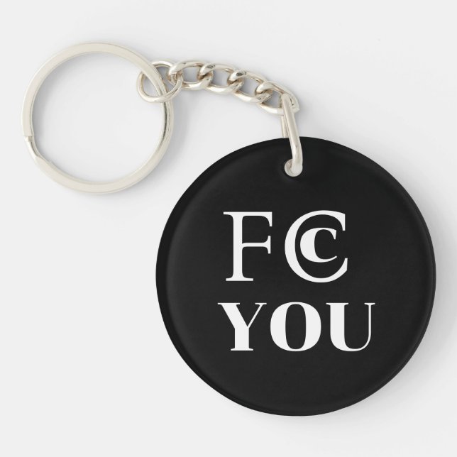 FCC YOU Schlüsselanhänger (Vorderseite)
