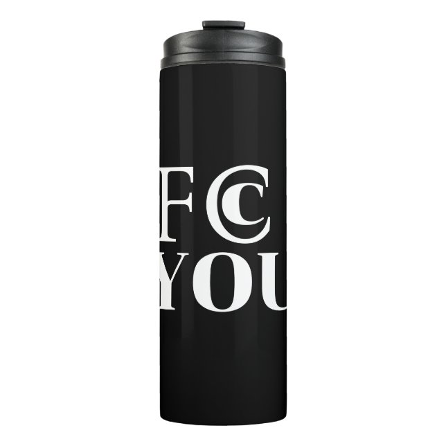 FCC YOU Thermobecher Thermosbecher (Vorderseite)