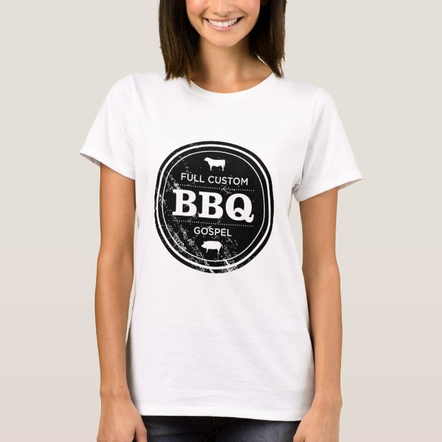 FCG-BBQ Damen-Logo T T-Shirt (Vorderseite)