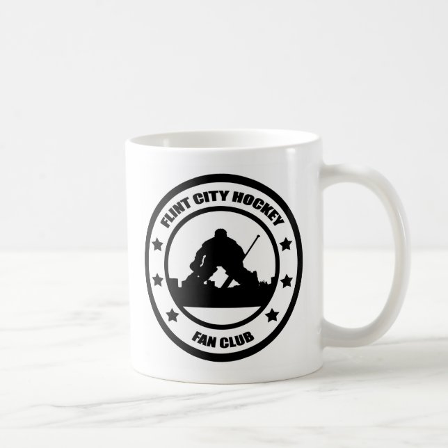 FCHFC verdoppeln schwarze Logo-Kaffee-Tasse Tasse (Rechts)