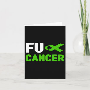 Fck Cancer - Fck Bile Duct Cancer Awareness 2 Karte