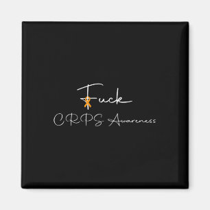 Fck Cancer Orange Ribbon Fun Crps Bewusstsein Magnet