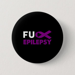 Fck Epilepsie-Bewusstsein Unterstützer-Geschenk fü Button