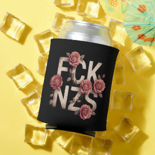 FCK NZS Blumenreich Gegen Rechts Keine Nazis Lgbtq Dosenkühler