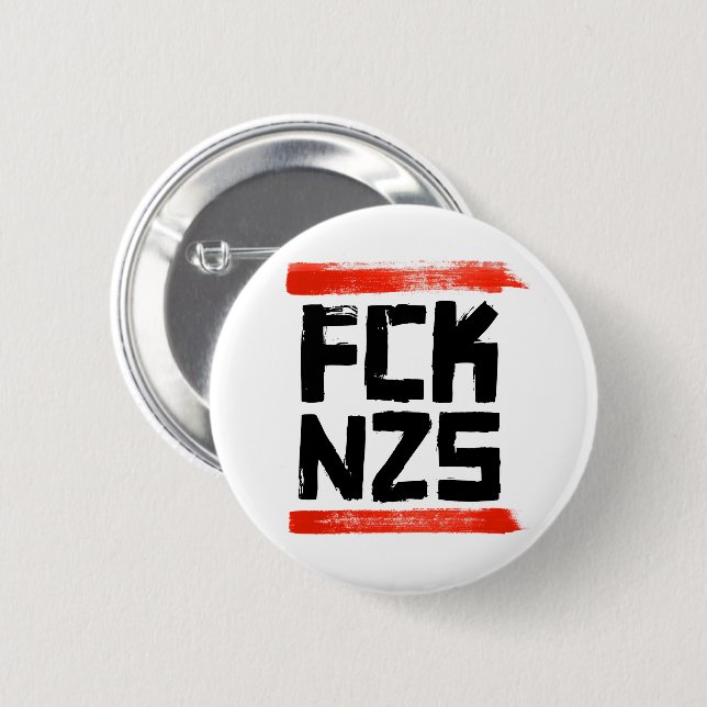FCK NZS BUTTON (Vorne & Hinten)