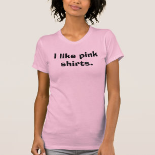 FCN - Ich mag rosa Hemden T-Shirt