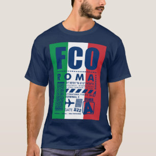 FCO Flughafen Rom, T-Shirt