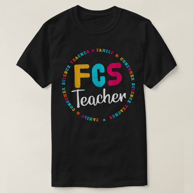 FCS Lehrer T-Shirt - Elective Teacher - FACS Lehre (Design vorne)