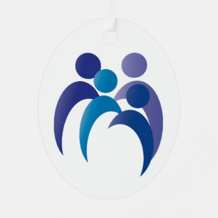 FCS People Ornament Aus Metall