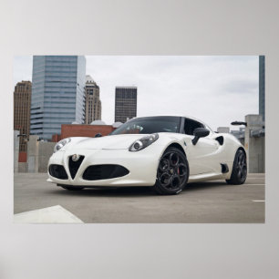 FCTC Wasserzeichen-freies Poster - Alfa Romeo 4C