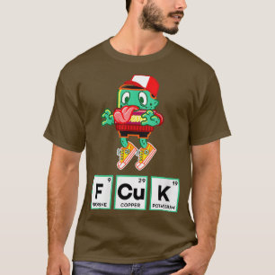 FCUK Chemistry Periodic able Zombie VNeck T-Shirt