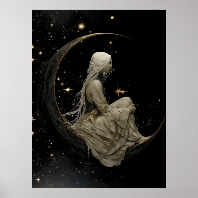 FD2 Enchanted 7 Crescent Moon Goddess Poster (Vorne)