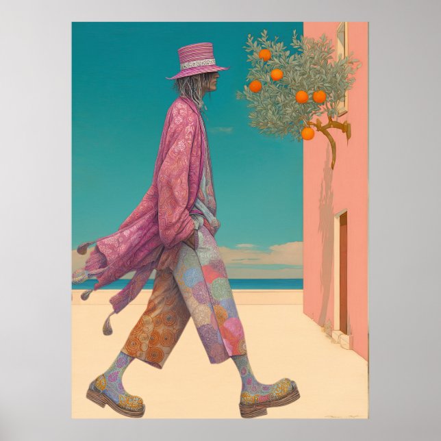 *~* FD2 Stilvoller Young Boho MAN Cocktail 29 Poster (Vorne)