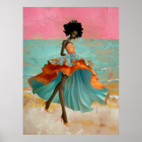 *~* FD2 Tropische GODESS Schwarze Frau Vibrant 39