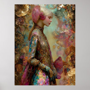- FD2 Verzaubernde Fantasy Traumhafte Muse Irisier Poster