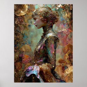 - FD2 Verzaubernde Fantasy Traumhafte Muse Irisier Poster