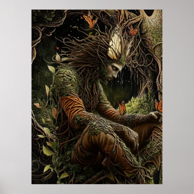 *~* FD3 23 Celestial Earth Guardian Mystical Poster (Vorne)