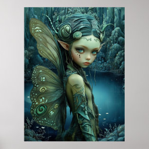 *~* FD3 27 Bezaubernde Forest Nymph Fantasy Poster