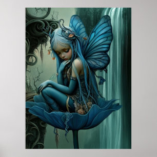 *~* FD3 31 Bezaubernde Forest Nymph Fantasy Poster