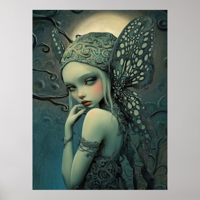 *~* FD3 Magischer Wald Nymph Fantasie 14 Poster (Vorne)