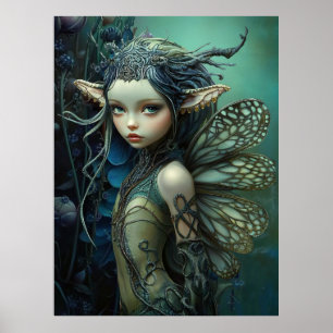 *~* FD3 Magischer Wald Nymph Fantasie 26 Poster