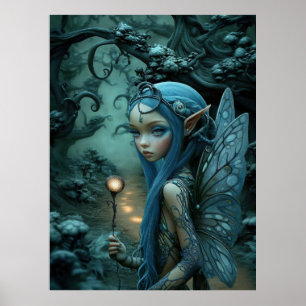 *~* FD3 Magischer Wald Nymph Fantasie 2 Poster