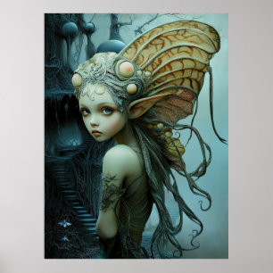 *~* FD3 Magischer Wald Nymph Fantasie 6 Poster