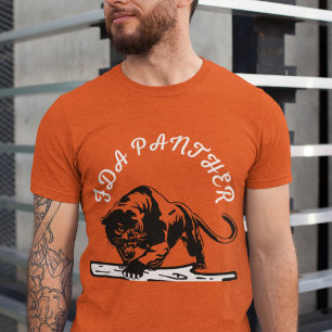 FDA Black Panther Women Men Orange T-Shirt