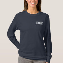 FDCC White Logos Weiße Logos T - Shirt für Frauen