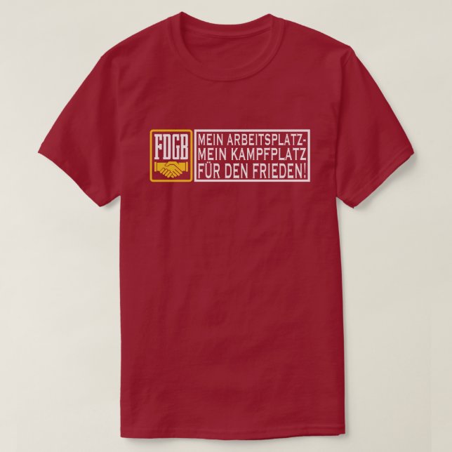 FDGB T-Shirt (Design vorne)