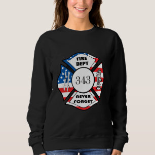 FDNY Feuerwache Stadt New York Sweatshirt