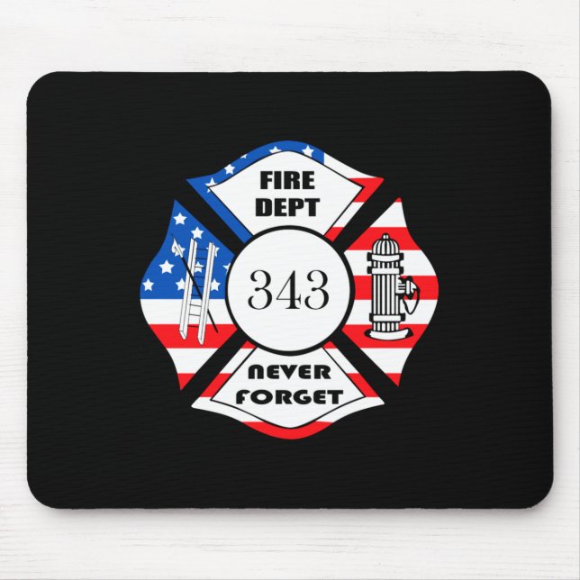 Fdny Fire Department City Of New York _1  Mousepad (Vorne)