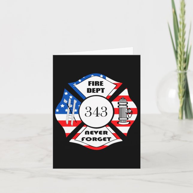 Fdny Fire Department City Of New York _2  Karte (Vorderseite)