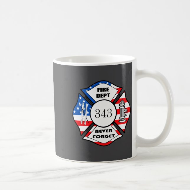 Fdny Fire Department City Of New York  Kaffeetasse (Rechts)