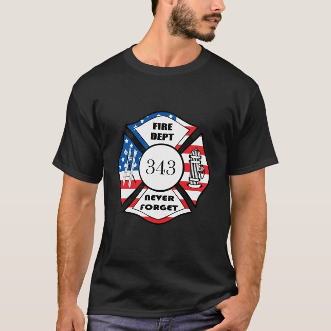 FDNY Fire Department City Of New York T-Shirt (Vorderseite)