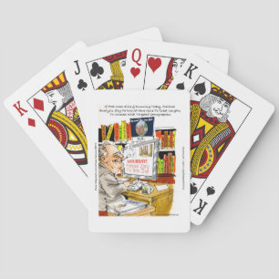 FDR Fireside-Reden Lustige Cartoon-Geschenke & T-S Spielkarten