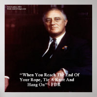 FDR & Hang auf, Zitat zu veröffentlichen