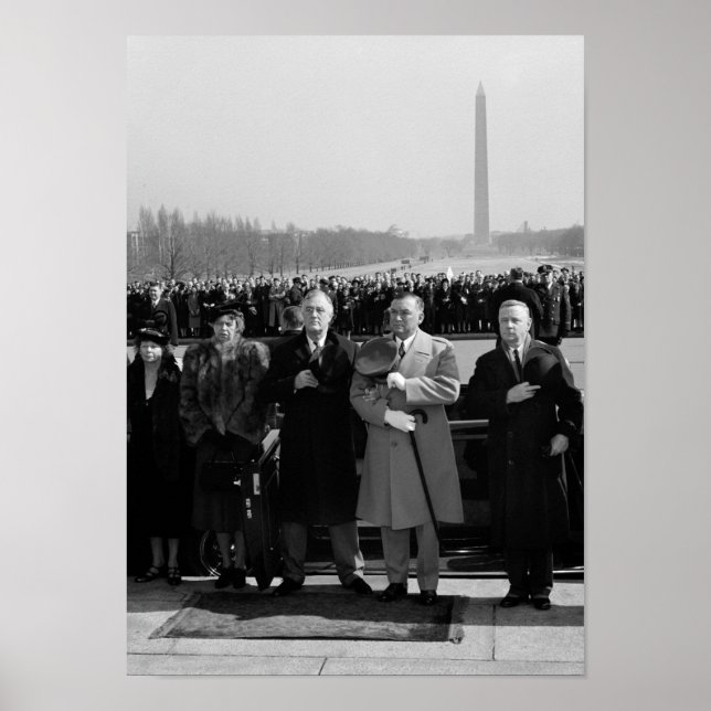 FDR Honoring Abraham Lincoln - 1940 Poster (Vorne)