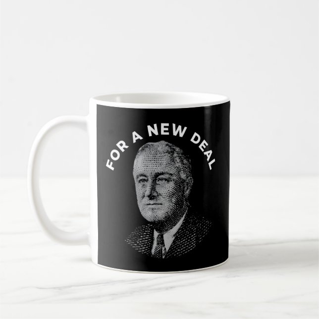 Fdr New Deal Demokrat Franklin Delano Roosevelt Ne Kaffeetasse (Links)