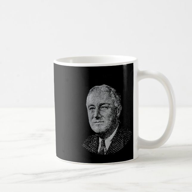 Fdr New Shirt Roosevelt New  Kaffeetasse (Rechts)